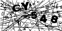 Zufärliches Bild der CAPTCHA