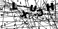 Zufärliches Bild der CAPTCHA
